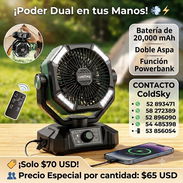 Ventilador recargable - Img 56221823