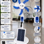 🔖Ventilador recargable de pedestal - Img 55953567