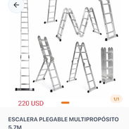 Volvieron escaleras de 5.7 metros - Img 55830475