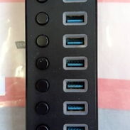 ✨OFERTA✨ HUB USB DE 7 PUERTOS 3.0 ORICO + TRANSFORMADOR ELECTRICO + CABLE USB 3.0 EN 40USD O AL CAMBIO - Img 45512736
