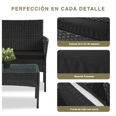 Set de muebles de terraza $ 190 USD💵 - Img 118569377