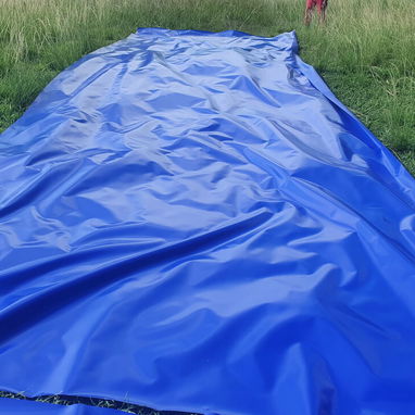 Lonas enceradas PVC 410g para todos, cubierta de techo, carpas etc - 3/5