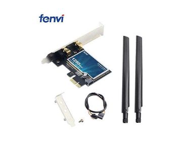 0km✅ Tarjeta de Red Wifi Fenvi Wireless 1200 Dual Band + Bluetooh 📦 1200Mbps, PCIe x1, Interna, 2.4GHz, 5GHz ☎️56092006 - Img 65117668