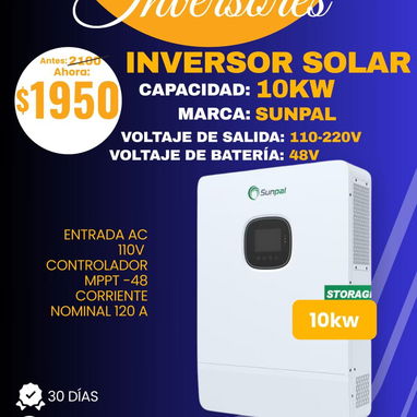 SISTEMAS SOLARES Y ACCESORIOS - 7/10