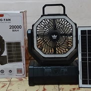 En venta ventiladores Recargables F6 con Panel Solar incluido Precio 55 usd VEDADO - Img 57992188