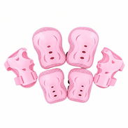 Set de Protección Infantil – Rosa Pastel y Azul Brillante - Img 58344395