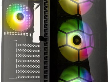 Chasis nuevo en su caja con 6 ventiladores RGB y cristal templado - Img main-image-45564891