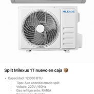 Split Milexus 1T nuevo en caja - Img 54674443