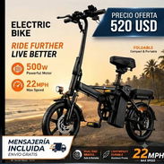 Bicicleta Eléctrica Plegable - Img 56391957