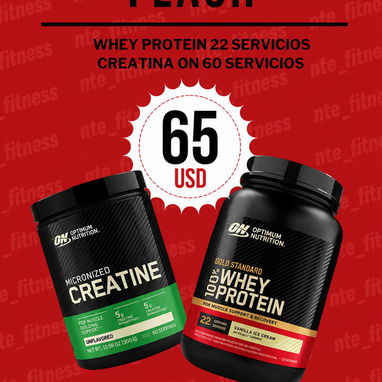 Whey Protein, Pre-entrenos, Creatinas - 2/9