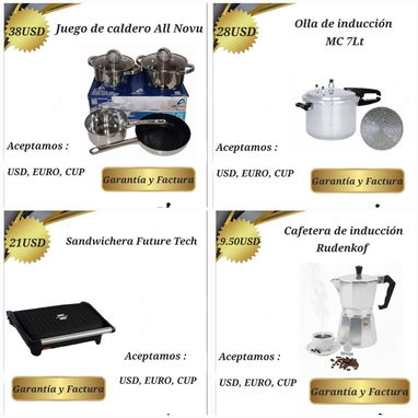 Lamparas Recargables, Cafetera, Cajiatas Descodificadoras y más - Img 113408954