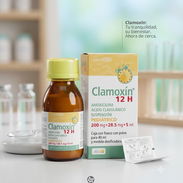 Amoxicilina con Ácido Clavulanico en suspension para bebés y niños - Img 53884135