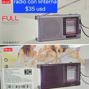 Radio con linterna marca KBROAD con batería recargable - Img 56254999