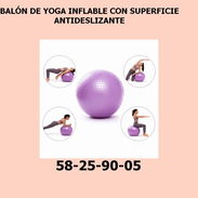 BALÓN DE YOGA INFLABLE CON SUPERFICIE ANTIDESLIZANTE - Img 55727990