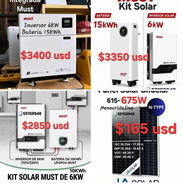 🌞 🔋ESTACIONES, BATERÍAS, PANELES SOLARES: 225W, 450W, 620W, 675W |Cable, conectores mc4 y más.. - Img 55832148