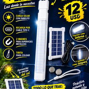 Lámparas recargables con panel solar !!! - Img 58346284
