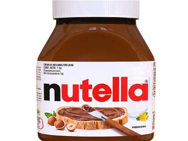 Nutella Crema de Avellanas y Chocolate pomos sellados de 1 kg / 2.2 lb --58578356 - Img 69094010