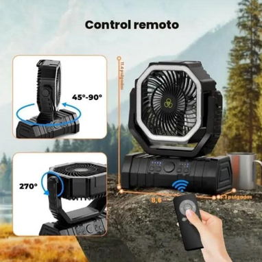 ventilador recargable f6 - Img 121745635