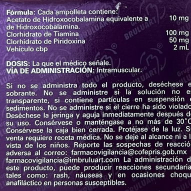 Complejo vitamínico Tribedoce b1.b6.b12 - Img 125197877