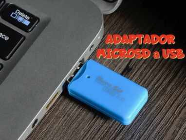 Adaptador Micro SD a USB o Convertidor - Img 53022464