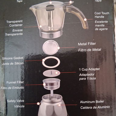 %# Cafetera electrica /Sndwuichera/licuadora Personal/Caja con 3 pomos azucar para algodon %# - Img 123308127