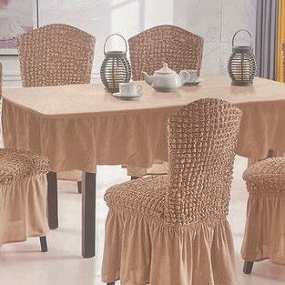 Cobertor para sillas con mantel de mesa - 2/4