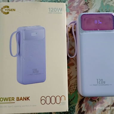Power Bank de 60 mil mAh 120w - 3/4