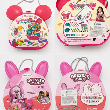 Cartera de maquillaje y cartera de cocina para princesas - Img 124110386