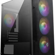 Estado impecable MSI MAG FORGE M100A Caja de PC Mini Torre - Admite Micro-ATX y Mini-ITX, Panel Frontal Mallado, 4 Venti - Img 56709835