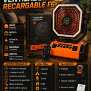 🍃F6🍃 RECARGABLE VENTILADOR F6 - 20000MAH. RECOGIDA EN LOCAL. 📲54833699 - Img 56330505