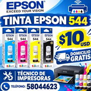 Tinta de impresora Epson ecotank también soy técnico de imptesora - Img 54527129