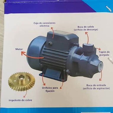 🌊 1HP 🌊 BOMBA DE AGUA CR-TURBO 1HP. MENSAJERÍA CON FACTURA Y GARANTÍA. TLF 54833699 - Img 104462736