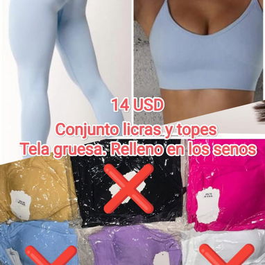 Licras, tops y conjuntos deportivos de mujer - 9/10