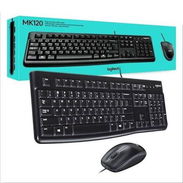 Logitech MK120. ratón y teclado USB. New - Img 55286213