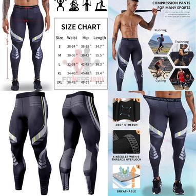 Licras Largas fitness para hombres - Img 117392840