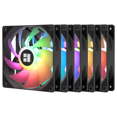 pack de 5 fanes argb thermalright  modelo c12c-s - 2/2
