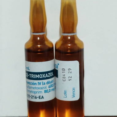 Metronidazol y cotrimoxazol en inyeccion - Img 122718538
