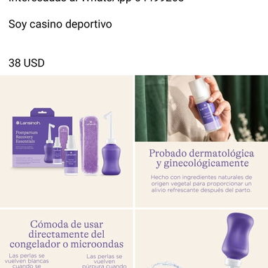 Vendo Kit post parto. Créeme esto es todo lo que necesitas después de dar a luz !!! Interesadas al WhatsApp 54499268 Soy - Img 127410820