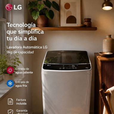Vendo lavadora automática LG - Img 125190438