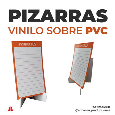 Diseño e impresión de pizarras de acrílico y PVC - Img 113216120