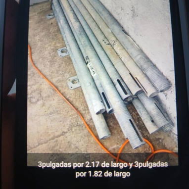 Venta de tubos garbanisado y de hierro - Img 116426856