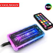 CONTROLADORA RGB COOLMOON 6 PINES (NUEVAS EN CAJA) - Img 53636112