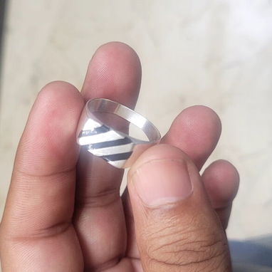 Anillo de plata de hombre - 2/4