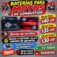 Baterías para motos de combustión - Img 58142008