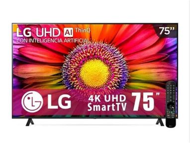 Televisor marca LG de 75 y 86 pulgadas UHD Al ThinQ 4k , Televisor marca Samsung de 65 pulgadas Smartv 4k - Img 66018231