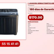 LAVADORA SEMIAUTOMÁTICA MILEXUS 7KG VPT-0176 - Img 56216103