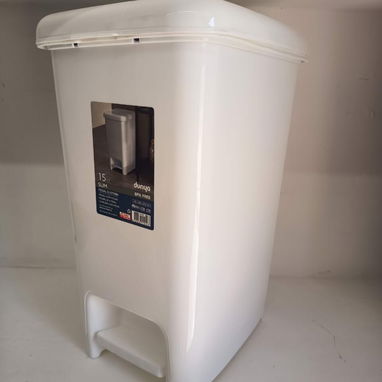 Cesto con Pedal SLIM 15LT (cv) - 3/5