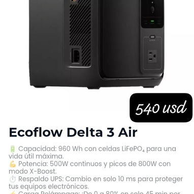 Ecoflow y baterías extras 🔋 ⚡ Apúrate, se acaban rápido! - Img 121760189