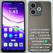 Vendo o cambio , OPPO A5 PRO 5g , 8gb / 256gb , Libre de compañia , 135 usd , 51283035 - Img 56204739