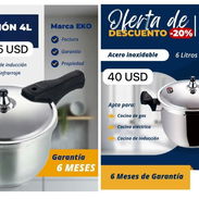 OLLA DE PRESIÓN EKO 4Lt y 6Lt - Img 55384953
